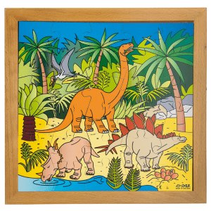 gileduc puzzles pcsdinosaures